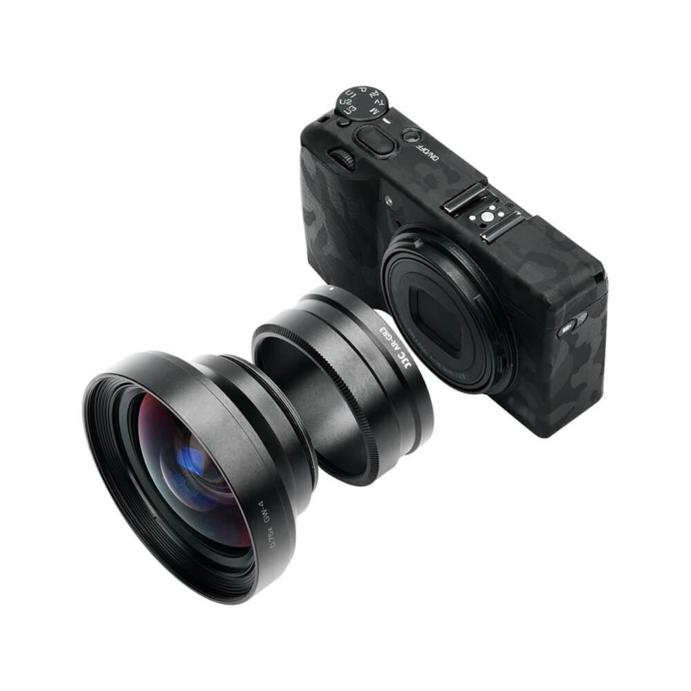  JJC objektiiviadapteri Ricoh GR III:lle, korvaa Ricoh GA-1