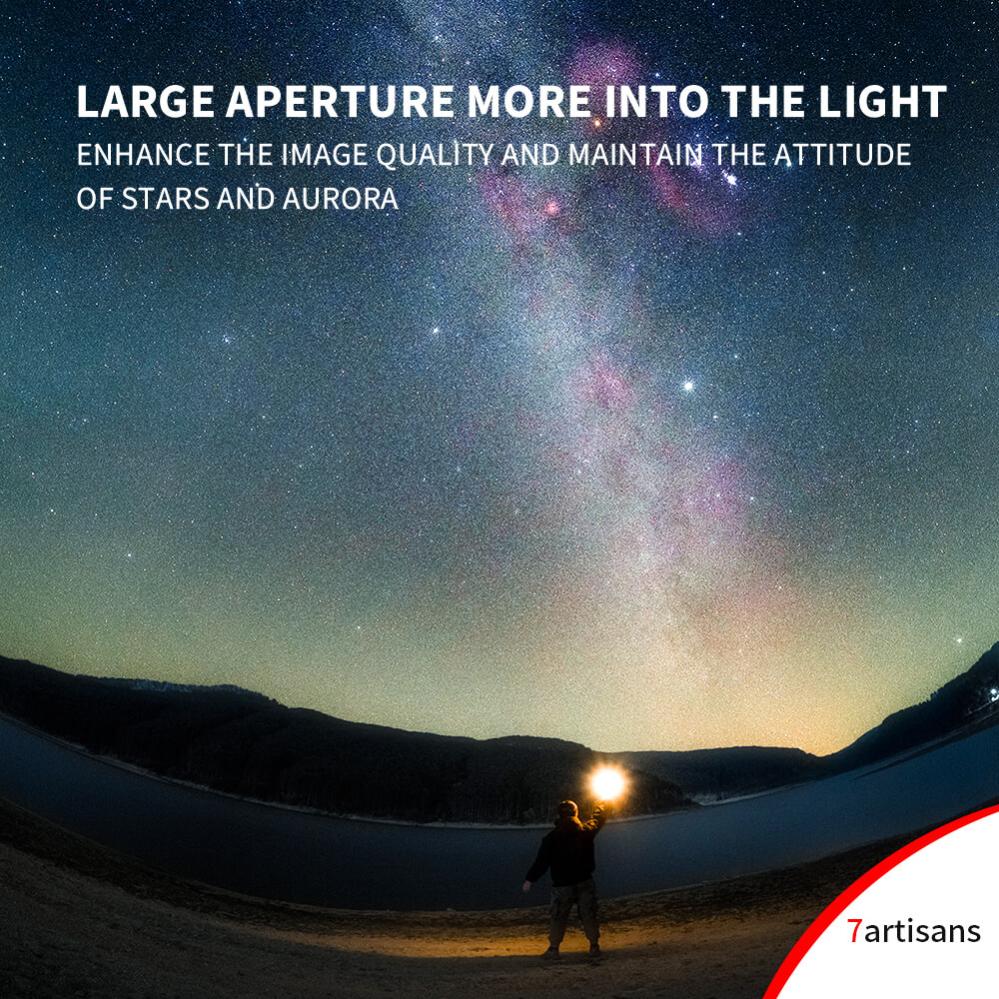  7Artisans 7,5mm f/2.8 II Fisheye för Micro 4/3