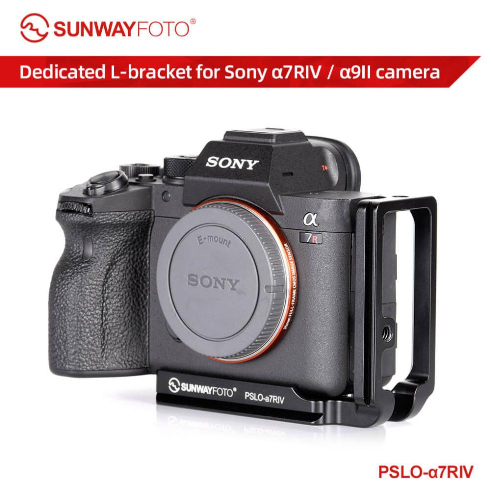  Sunwayfoto L-Bracket för Sony A7R IV & A9II med QD-uttag