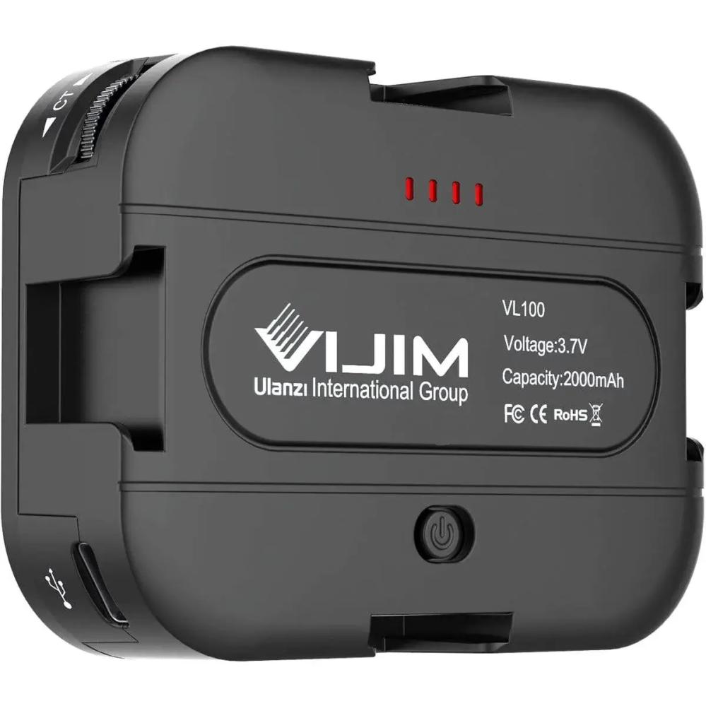  VIJIM VL100C Pocket -videovalo, 100 LED -kamera- ja mobiilivalo Kamda – nopea toimitus ja turvallinen verkkokauppa
