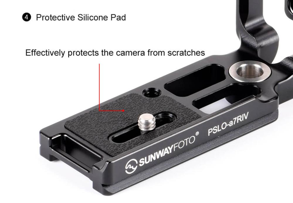 Sunwayfoto L-Bracket för Sony A7R IV & A9II med QD-uttag
