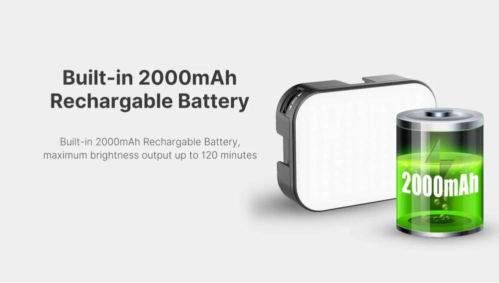  VIJIM VL100C Pocket -videovalo, 100 LED -kamera- ja mobiilivalo Kamda – nopea toimitus ja turvallinen verkkokauppa
