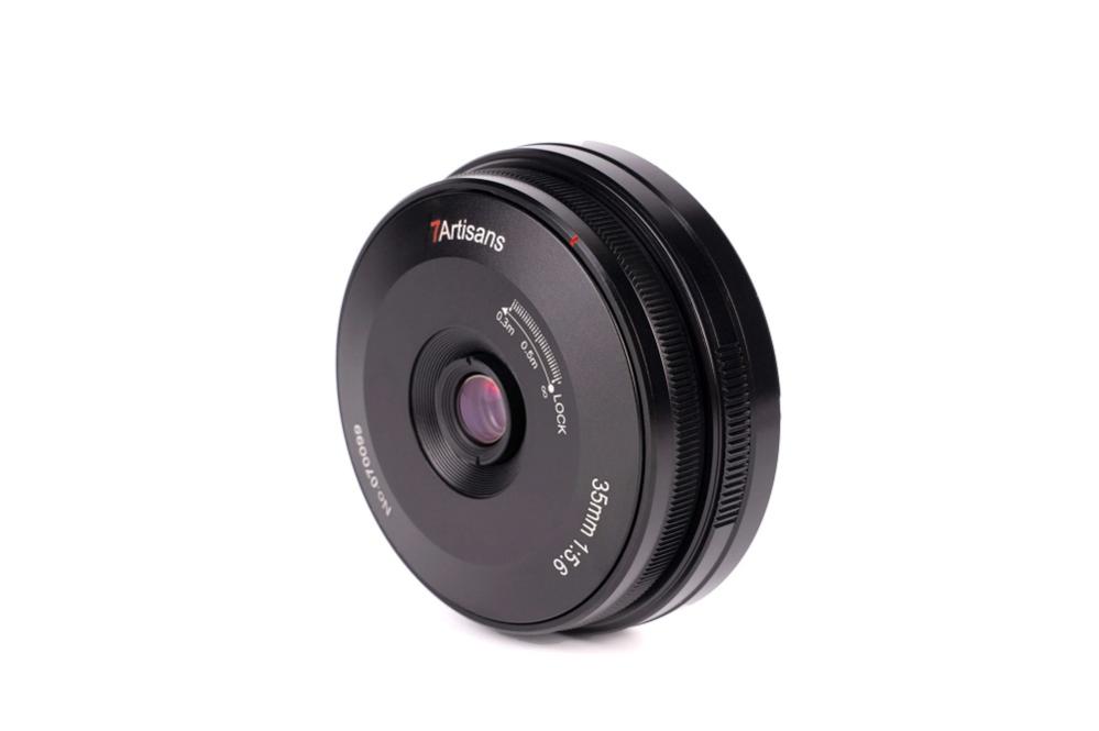  7Artisans 35mm f/5,6 Pannkaka för Leica L