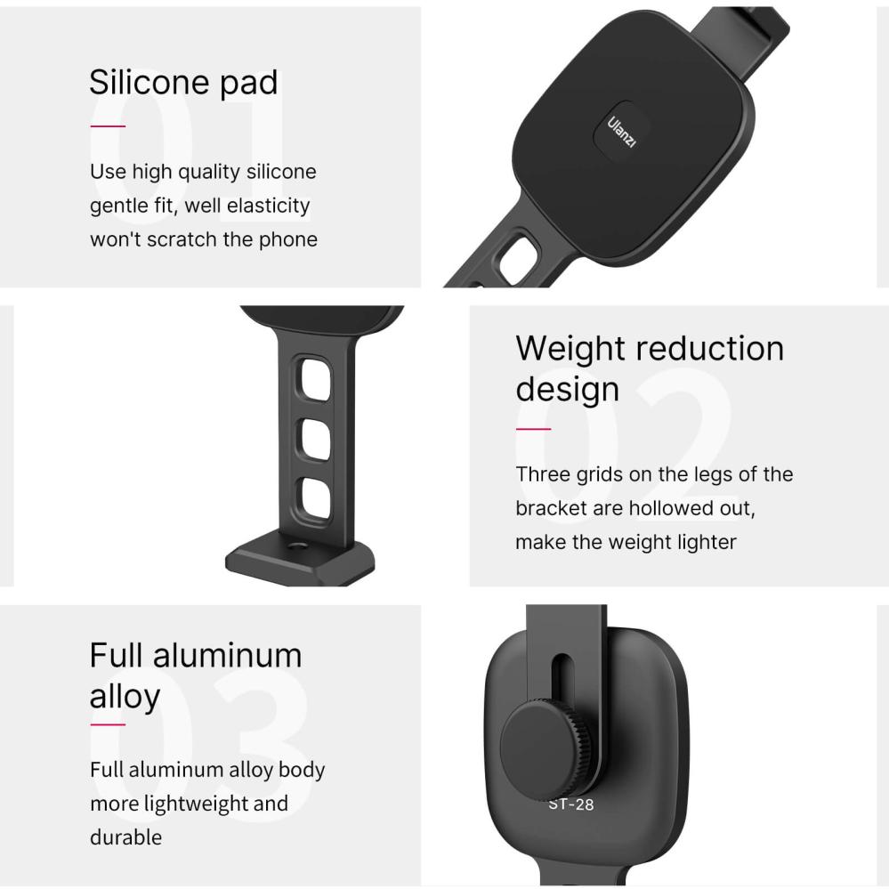  Ulanzi Magnetiskt Mobilhållare för iPhone med Magsafe