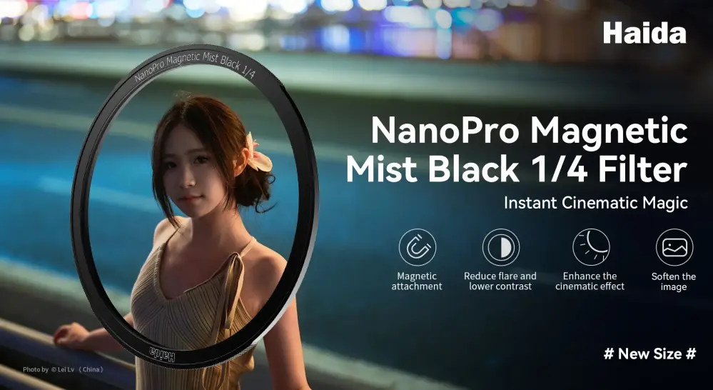  Haida NanoPro Magneettinen Black Mist 1/4 -suodatin Kamda – nopea toimitus ja turvallinen verkkokauppa