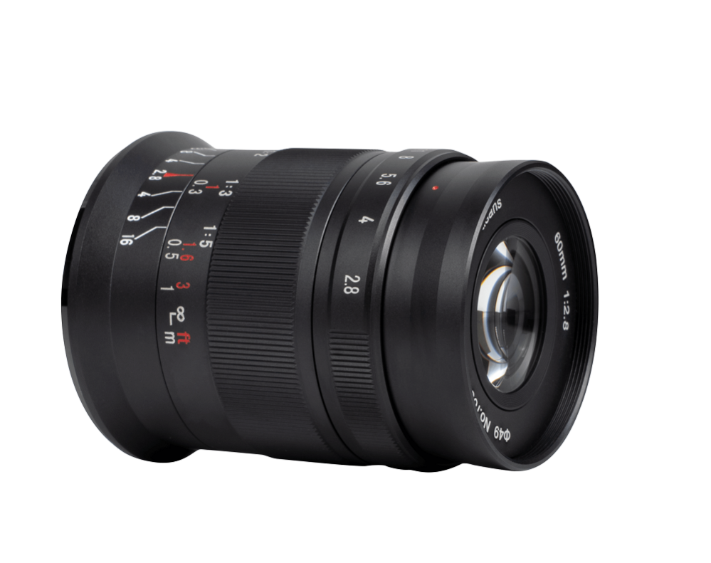  7Artisans 60mm f/2,8 Mark II Makro för Leica L (APS-C)