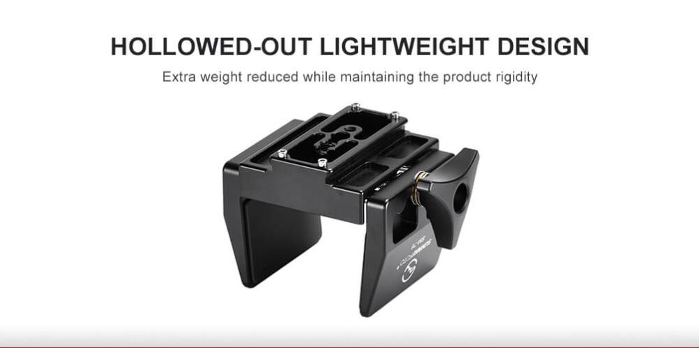  Sunwayfoto SM-76 tillbehörsfäste för jakt till Arca Swiss