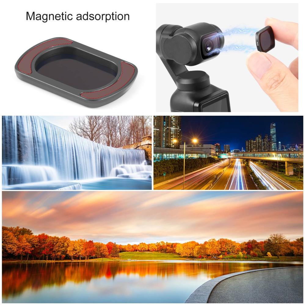  Puluz magneettinen ND16-suodin DJI Osmo Pocket 3:lle Kamda – nopea toimitus ja turvallinen verkkokauppa