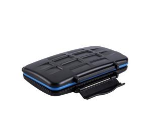  JJC Minneskortsfodral f&ouml;r 2xCF 2xSD 2x MSD 2x SIM 2xMicro SIM 3x Nano SIM