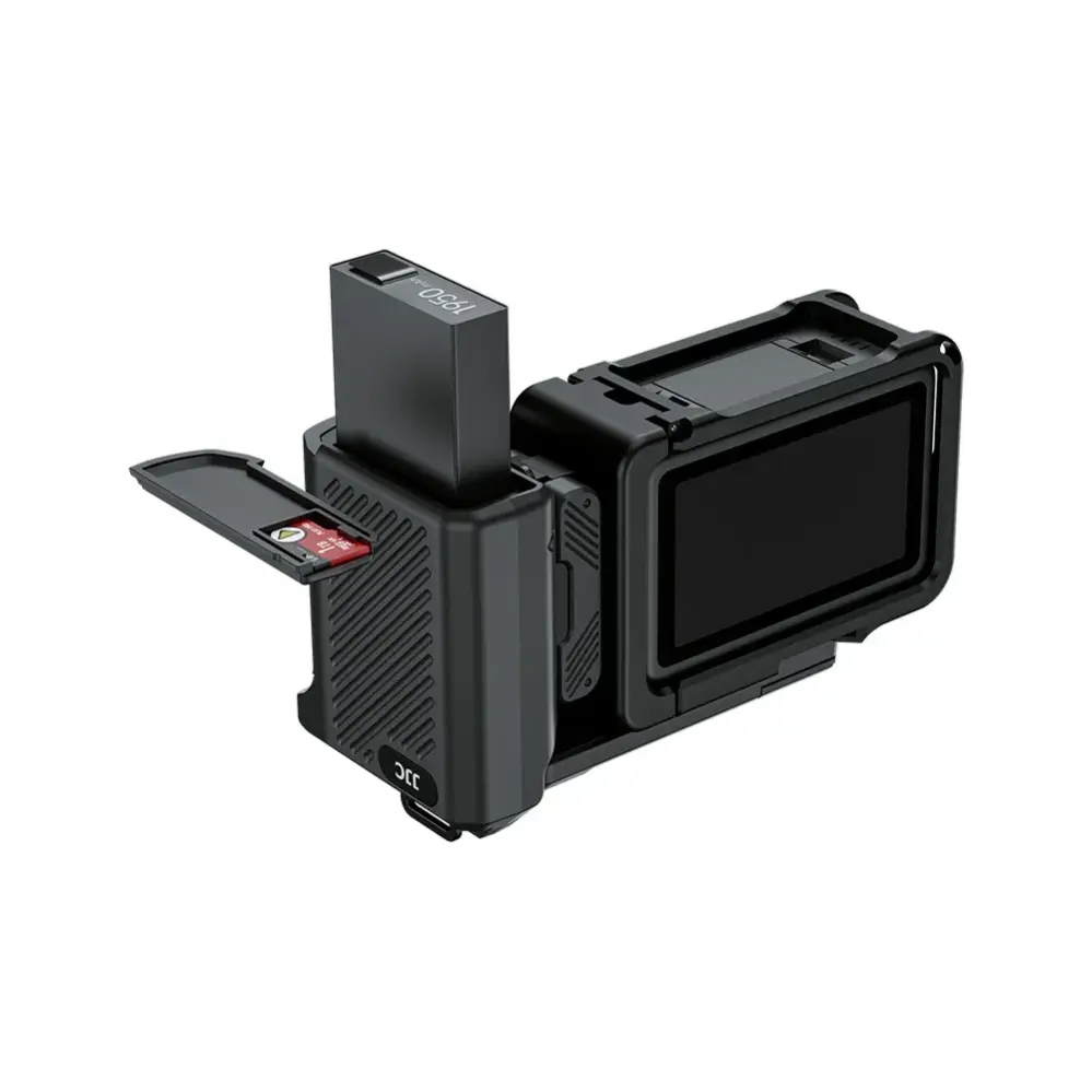  JJC SSK-OA6 kamerahäkki ja kahvasetti DJI Osmo Action 6:lle