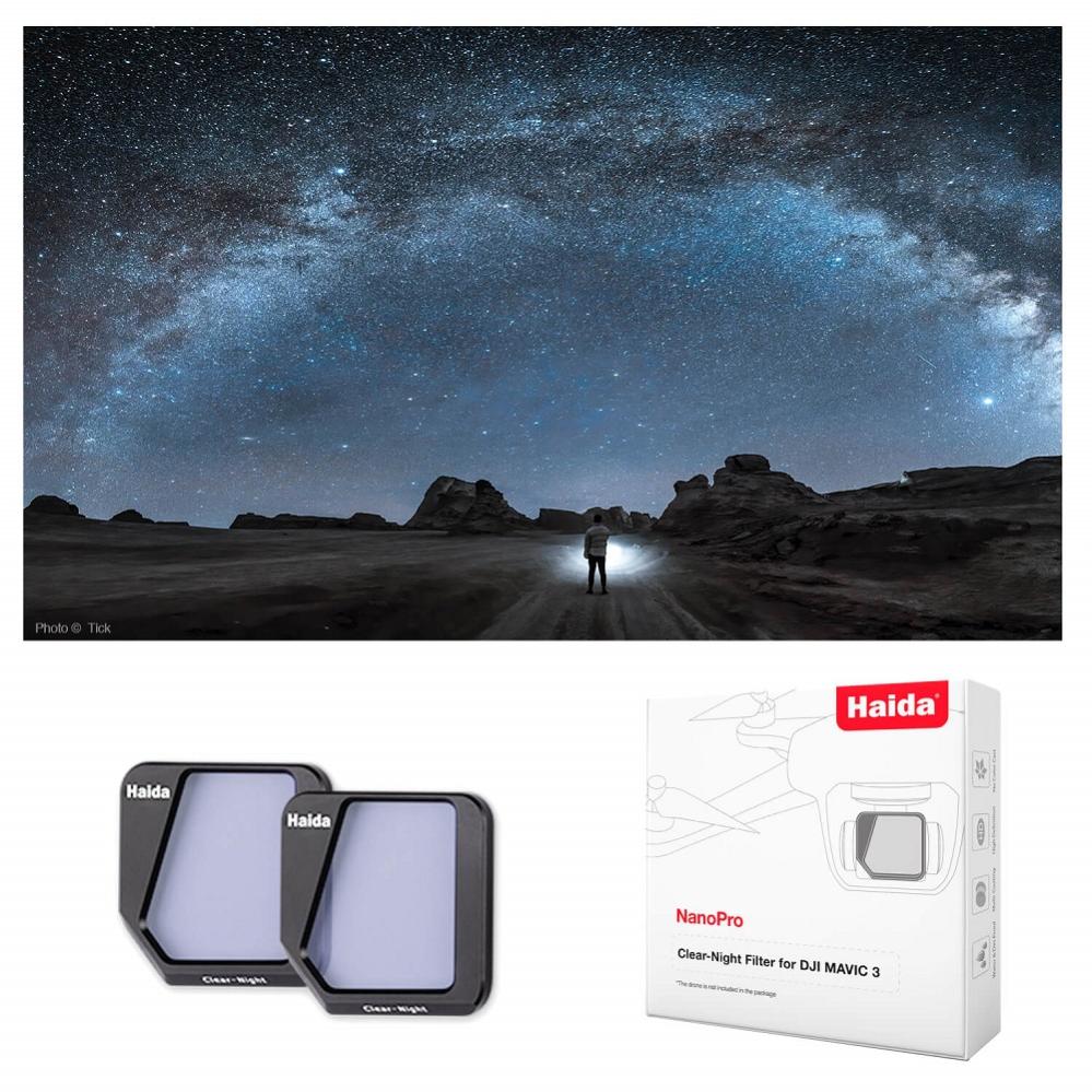  Haida NanoPro Clear-Night -suodatin DJI Mavic 3:lle