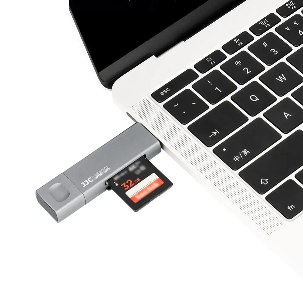  JJC CR-UTC3II USB 3.0 -muistikortinlukija SD- & microSD-korteille Kamda – nopea toimitus ja turvallinen verkkokauppa