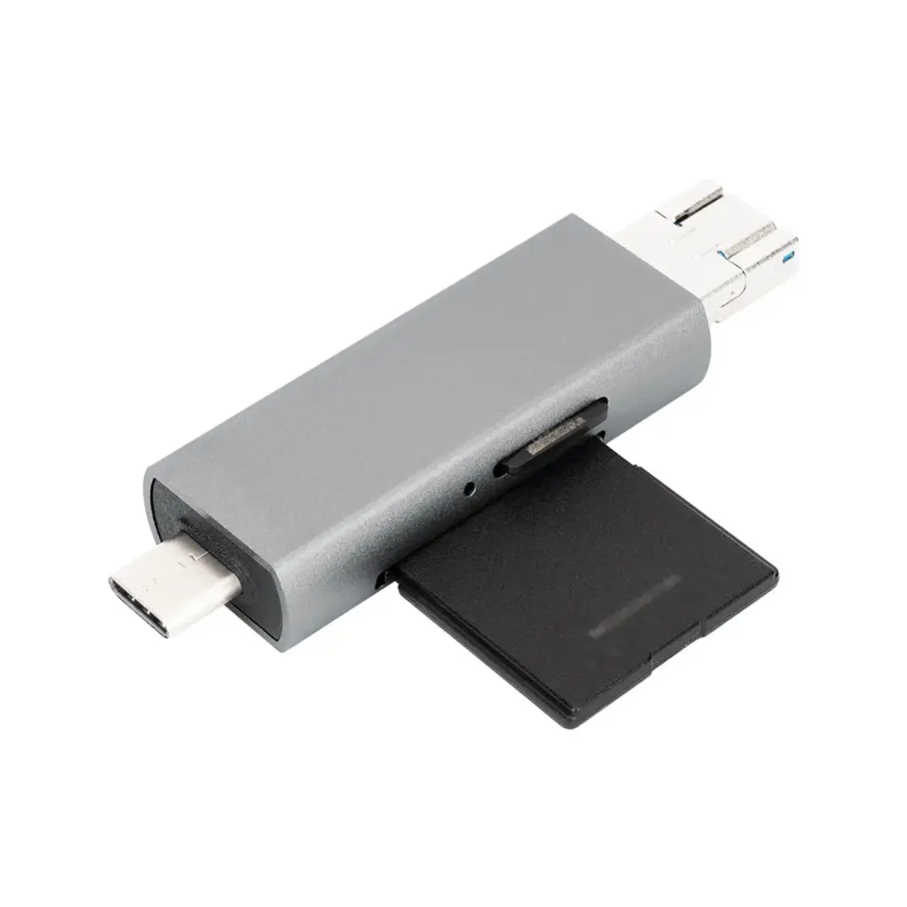  JJC CR-UTC3II USB 3.0 -muistikortinlukija SD- & microSD-korteille Kamda – nopea toimitus ja turvallinen verkkokauppa