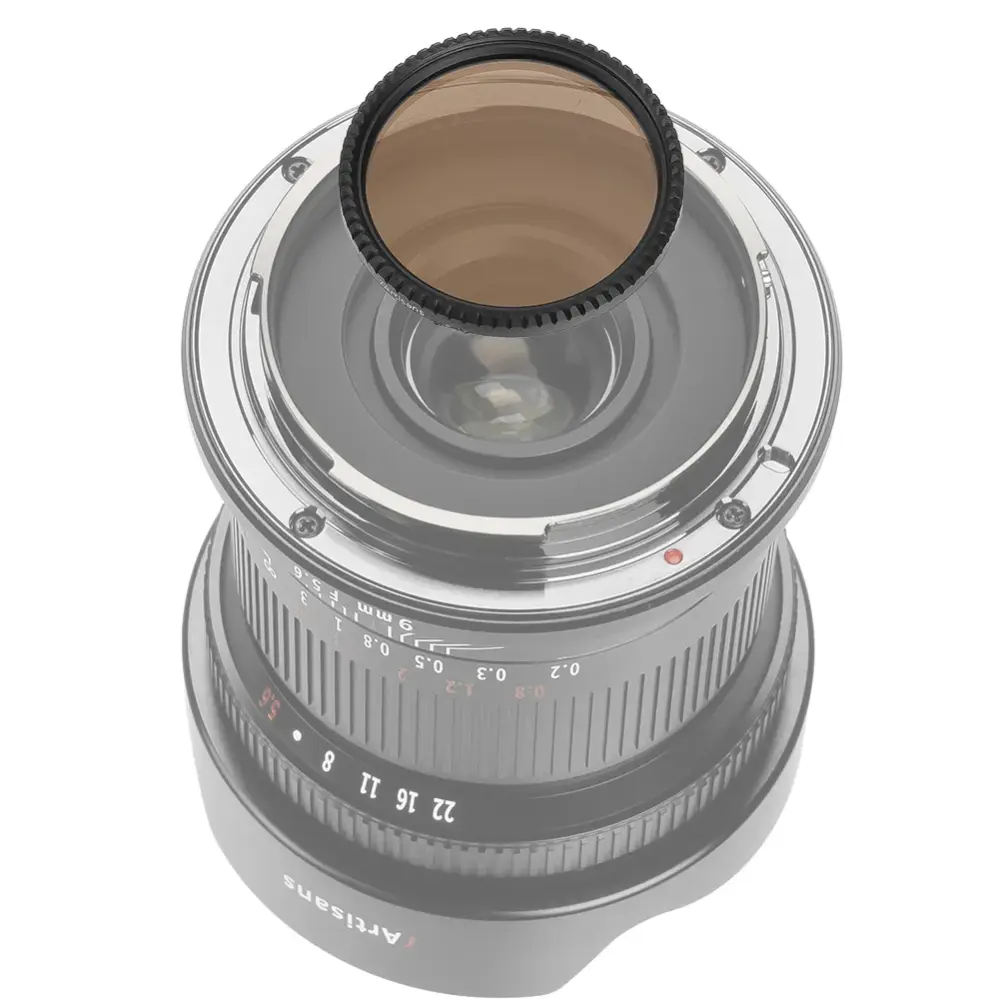  7Artisans ND64 takasuodin 9mm f/5.6 -objektiiville