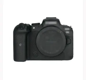  Kiwifotos Skin Canon EOS R6 -kameralle &ndash; musta maastokuvio Kamda &ndash; nopea toimitus ja turvallinen verkkokauppa
