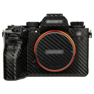  Kiwifotos Skin f&ouml;r Sony A1 - Svart kolfiber Kamda &ndash; nopea toimitus ja turvallinen verkkokauppa