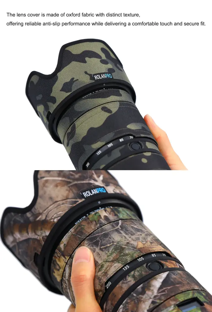  Rolanpro objektiivisuoja Nikon Nikkor Z 70-200mm f/2.8 VR S Gen 1 -objektiiville Kamda – nopea toimitus ja turvallinen verkkokauppa