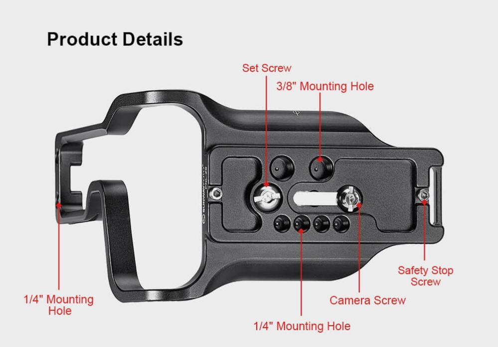  Sunwayfoto L-Bracket för Nikon Z9