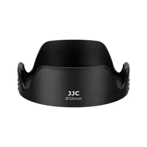  JJC LH-Q55 vastavalosuoja adapterirenkaalla &ndash; suojaa hajavalolta ja iskuilta