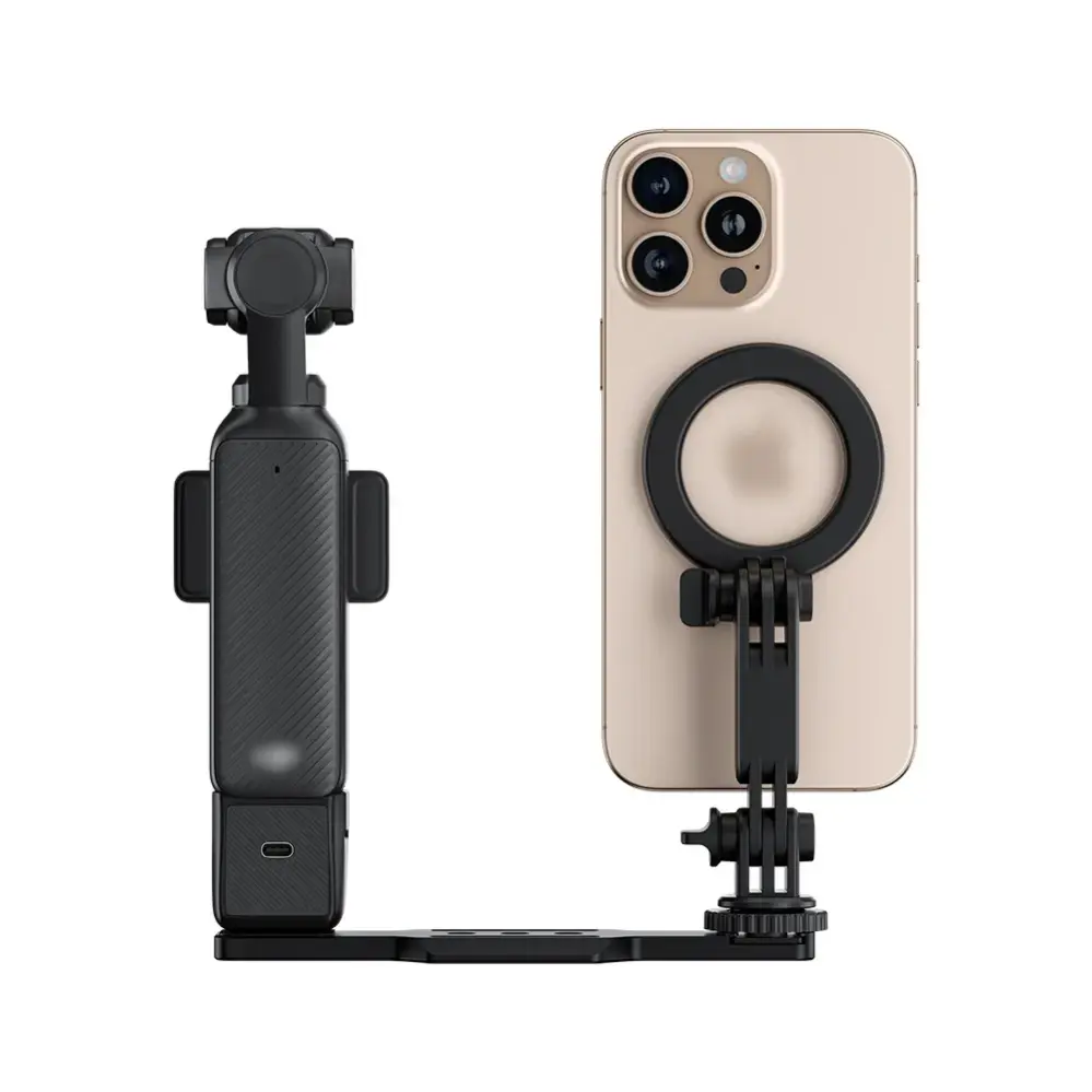  JJC HG-CS1 magneettikiinnike ja cold shoe -jatke DJI Osmo Pocket 3:lle Kamda – nopea toimitus ja turvallinen verkkokauppa