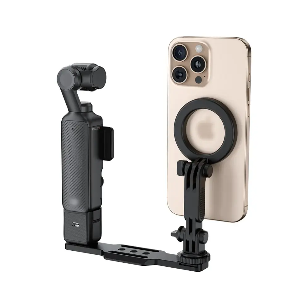  JJC HG-CS1 magneettikiinnike ja cold shoe -jatke DJI Osmo Pocket 3:lle Kamda – nopea toimitus ja turvallinen verkkokauppa