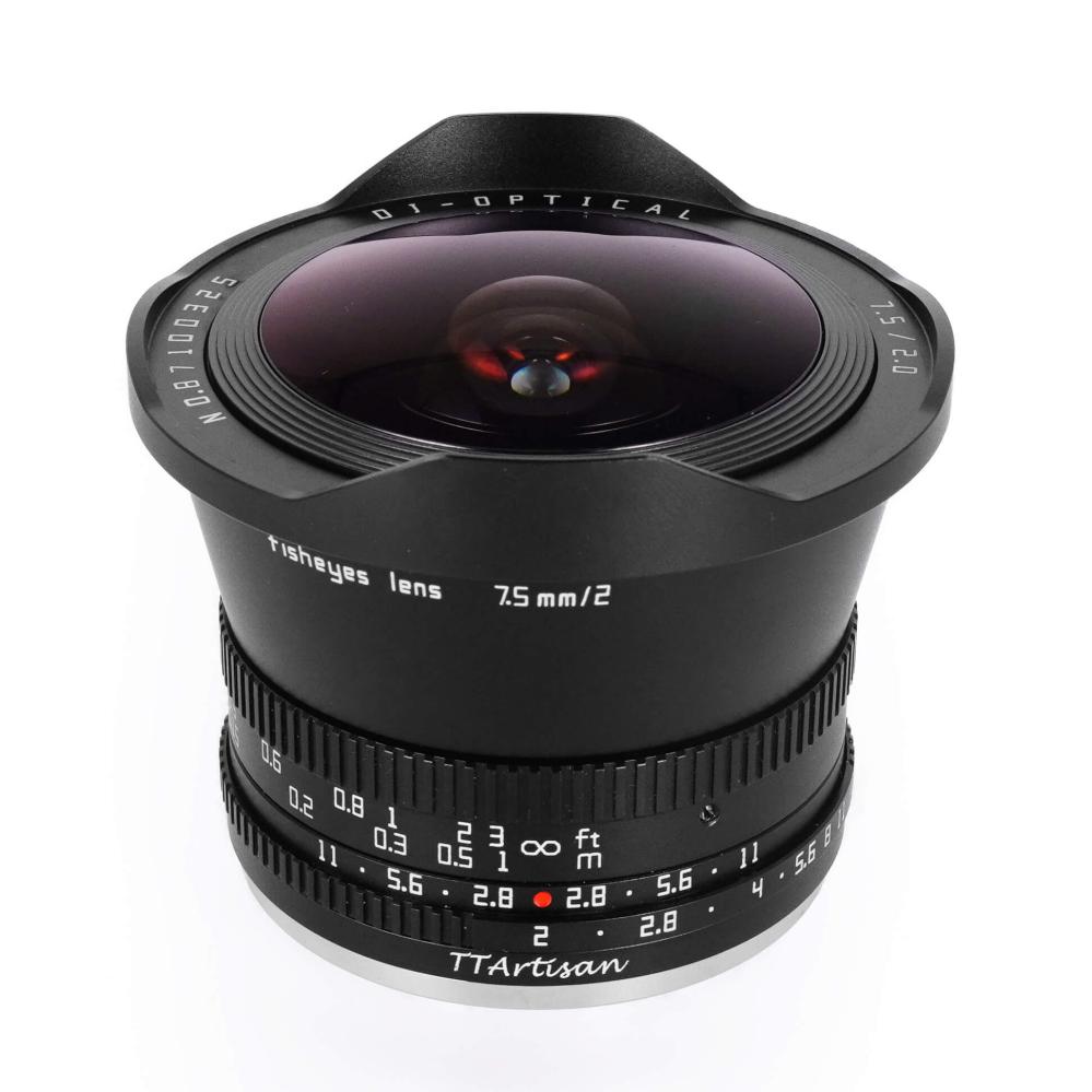  TTArtisan 7,5mm f/2.0 Fisheye för Canon RF