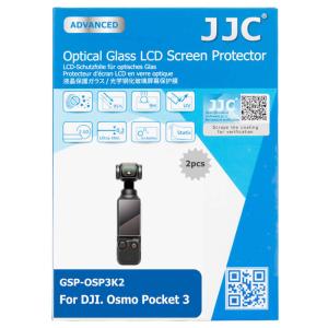  JJC Sk&auml;rmskydd 2st f&ouml;r Osmo Pocket 3 optiskt glas 9H