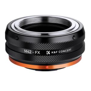  K&F Concept objektivadapter IV Pro till M42-objektiv f&ouml;r Fujifilm X