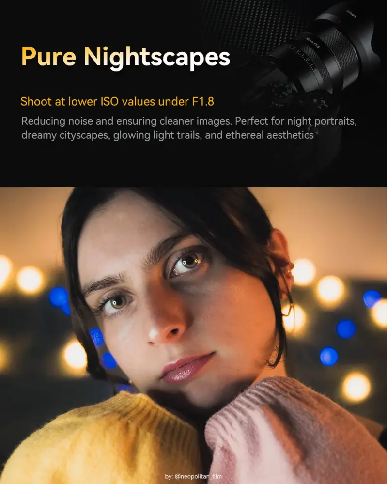  7Artisans AF 35mm f/1,8 Nikon Z -täyskennoisille kameroille