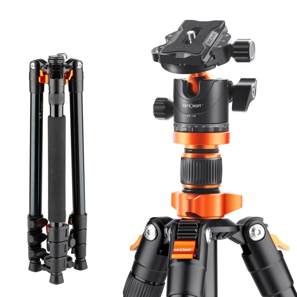  K&F Concept Kamerastativ med Panorama kulled 175cm KF09.089V1