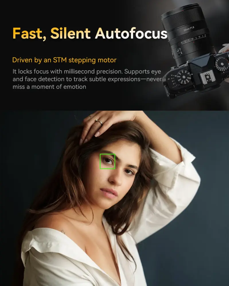  7Artisans AF 35mm f/1,8 Nikon Z -täyskennoisille kameroille