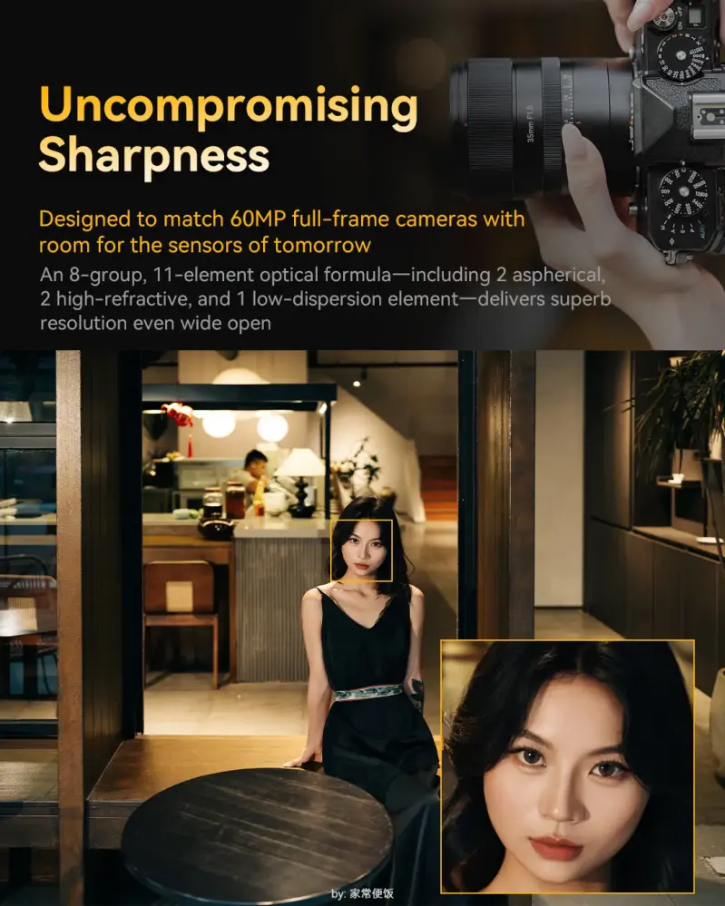  7Artisans AF 35mm f/1,8 Nikon Z -täyskennoisille kameroille