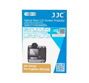  JJC-n&auml;yt&ouml;nsuojus Fujifilm GFX50S II/GFX100S/GFX100 -mallille, optinen lasi 9H Kamda &ndash; nopea toimitus ja turvallinen verkkokauppa