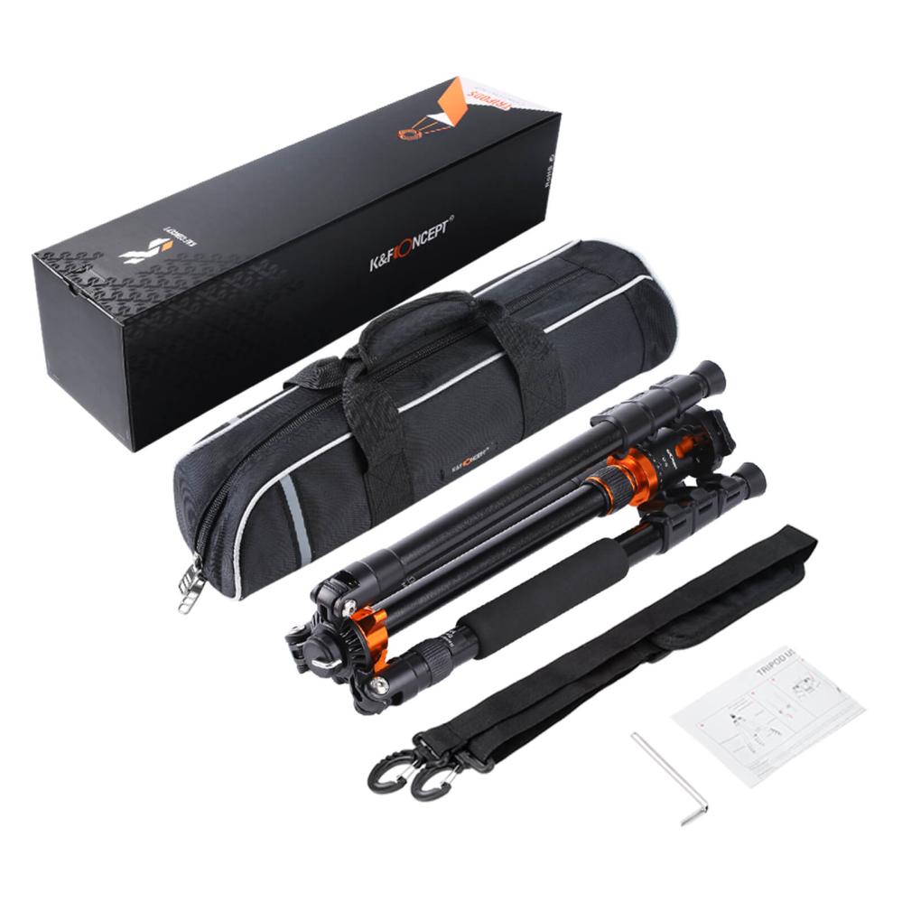  K&F Concept Kamerastativ med Panorama kulled 175cm KF09.089V1