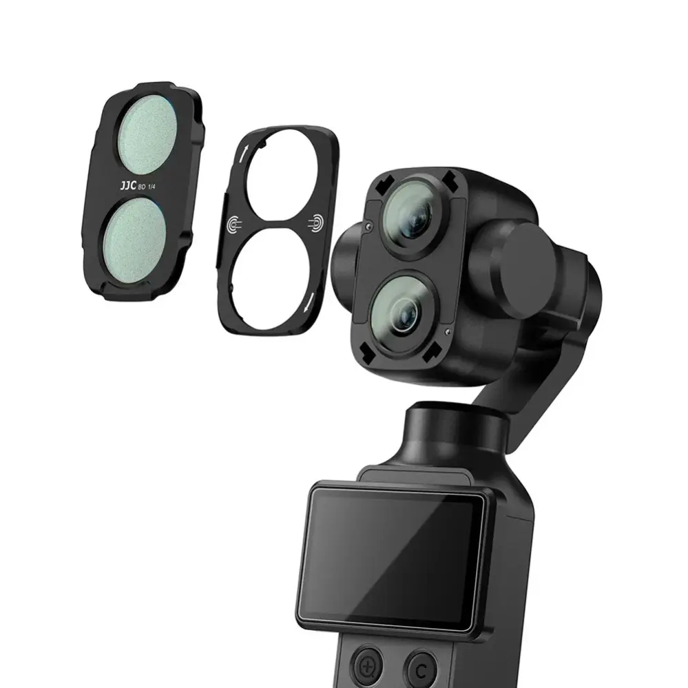  JJC F-M4P magneettinen suodinsarja DJI Osmo Pocket 4P – CPL, ND2–32 & Black Mist Kamda – nopea toimitus ja turvallinen verkkokauppa
