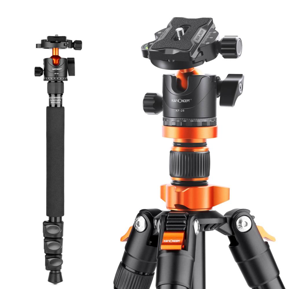  K&F Concept Kamerastativ med Panorama kulled 175cm KF09.089V1