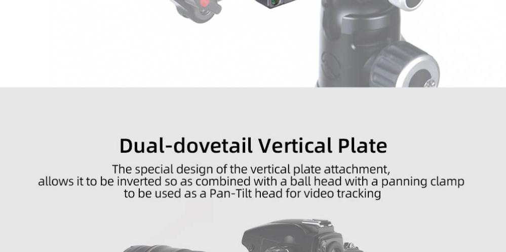  Sunwayfoto L-Bracket universal för systemkameror Arca Swiss QD-hål