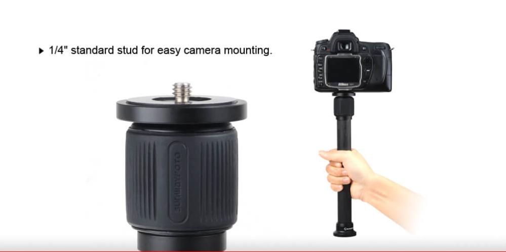  Sunwayfoto Stativförlängare 24-41cm av kolfiber