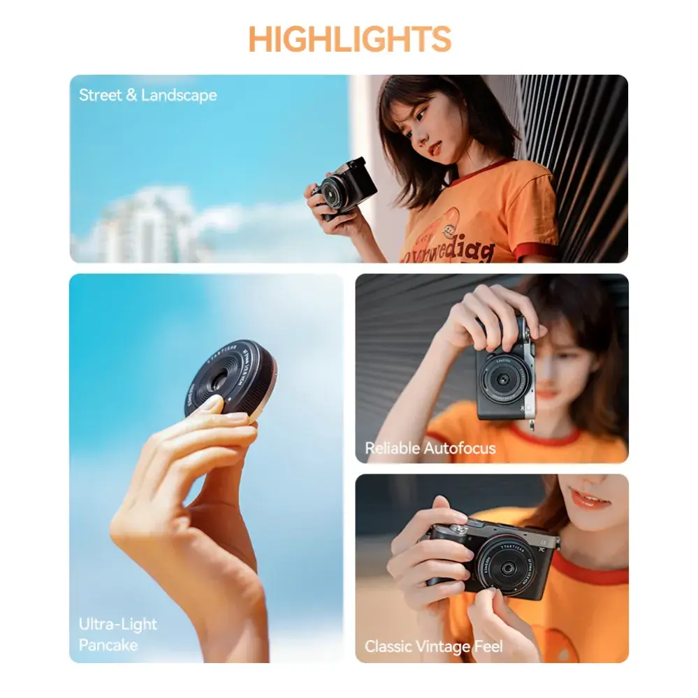  TTArtisan AF 24mm f/3.8 Mini Sony E -täyskennolle Kamda – nopea toimitus ja turvallinen verkkokauppa