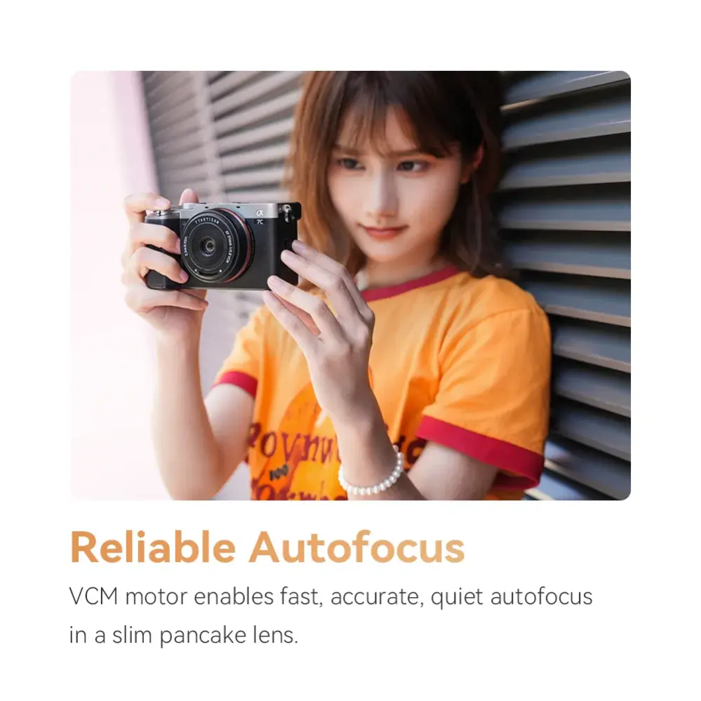  TTArtisan AF 24mm f/3.8 Mini Sony E -täyskennolle Kamda – nopea toimitus ja turvallinen verkkokauppa