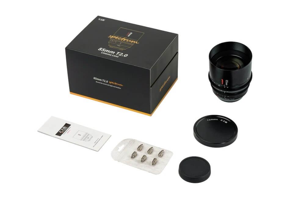  7Artisans 85mm T2,0 Cinema Nikon Z -kameroille (täyskenno) Kamda – nopea toimitus ja turvallinen verkkokauppa