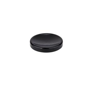  JJC sj&auml;lvh&auml;ftande mjuk avtrycksknapp &ndash; svart konkav