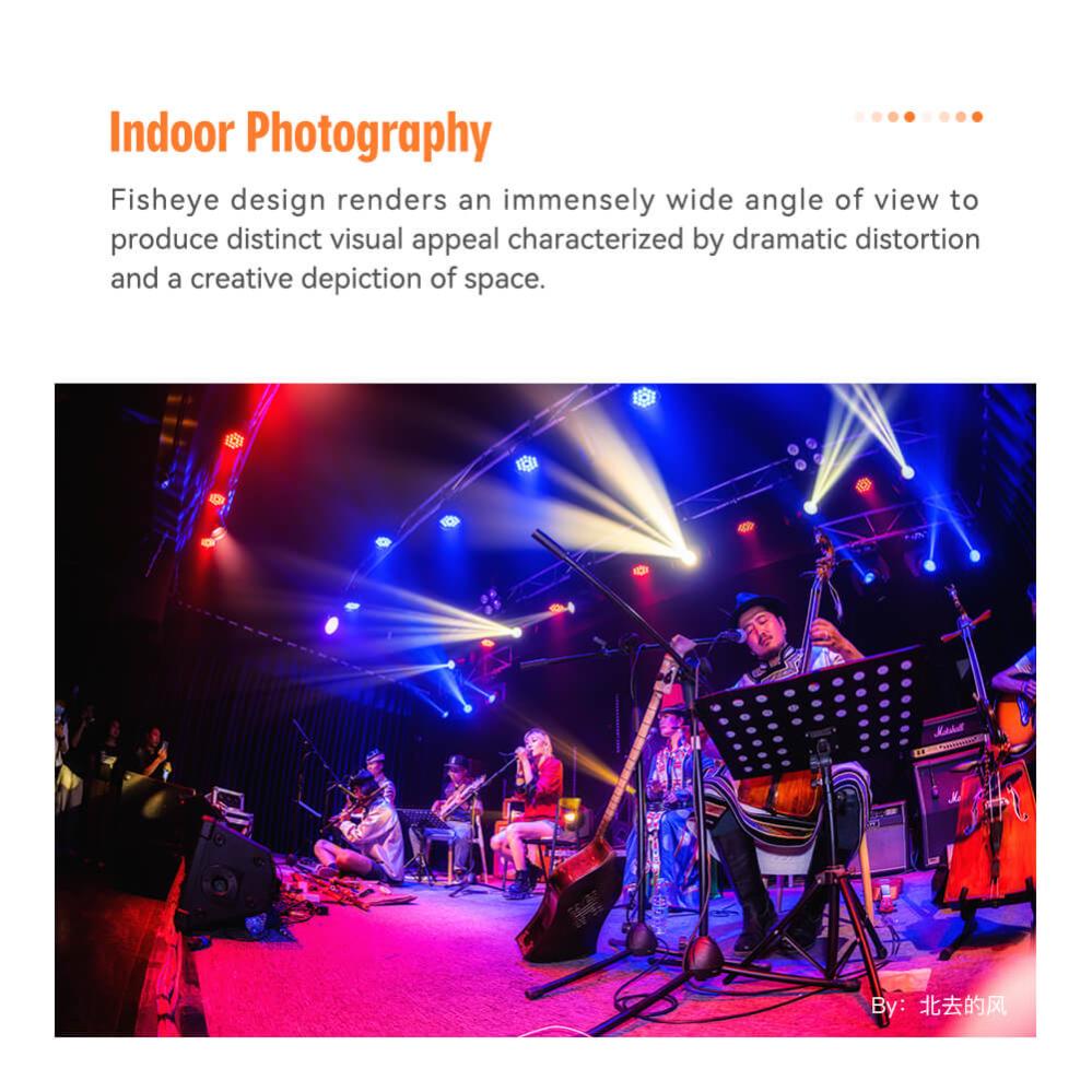  TTArtisan 11mm f/2,8 Fisheye Nikon Z -kameroille (täyskenno)