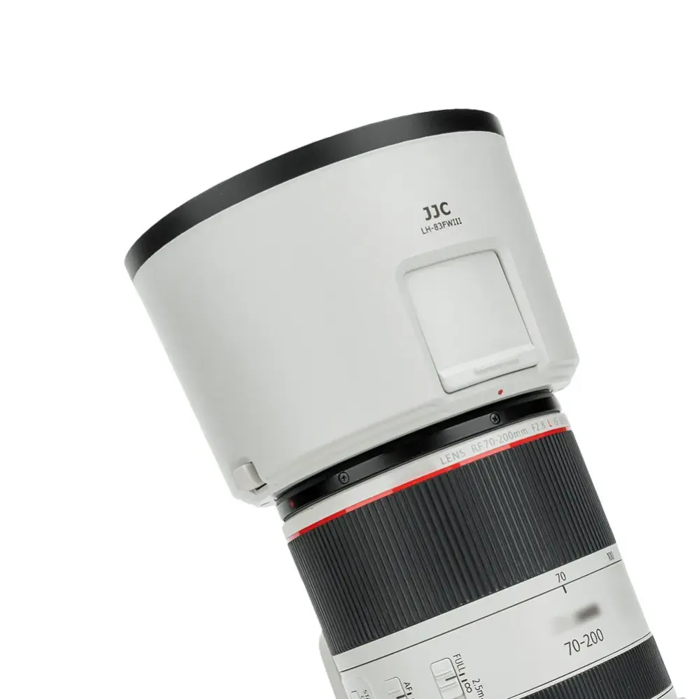  JJC vastavalosuoja Canon RF 70-200mm- ja RF 100-500mm -objektiiveille Kamda – nopea toimitus ja turvallinen verkkokauppa