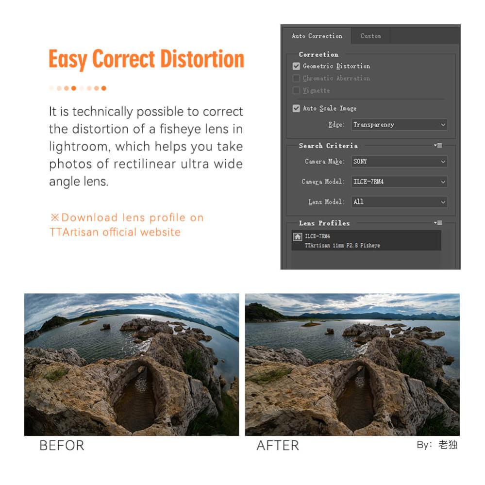  TTArtisan 11mm f/2,8 Fisheye Nikon Z -kameroille (täyskenno)