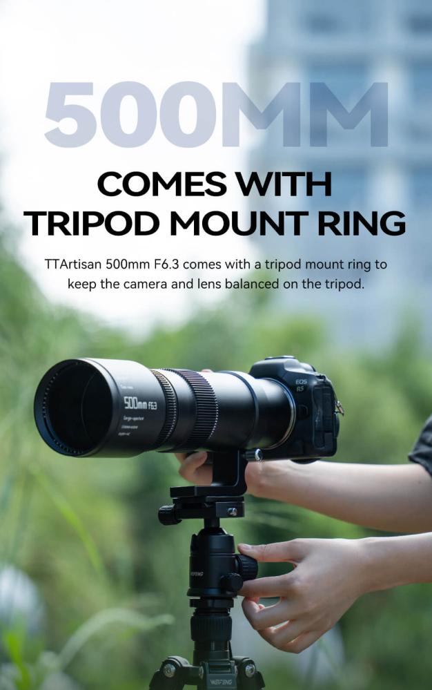  TTArtisan 500mm f/6,3 Leica L -täyskennoille Kamda – nopea toimitus ja turvallinen verkkokauppa