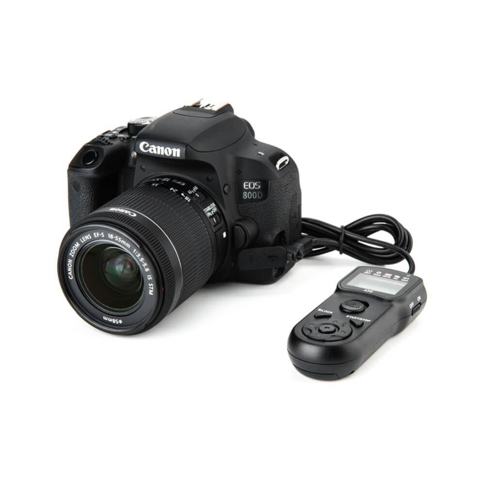  JJC TM-C Multifunktionell timer-fjärrkontroll för Canon