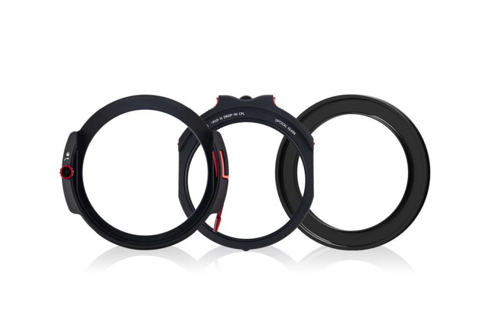  Haida M10-II suodatinpidike 52 mm CPL Drop-Inillä ja adapterirenkaalla 100 mm