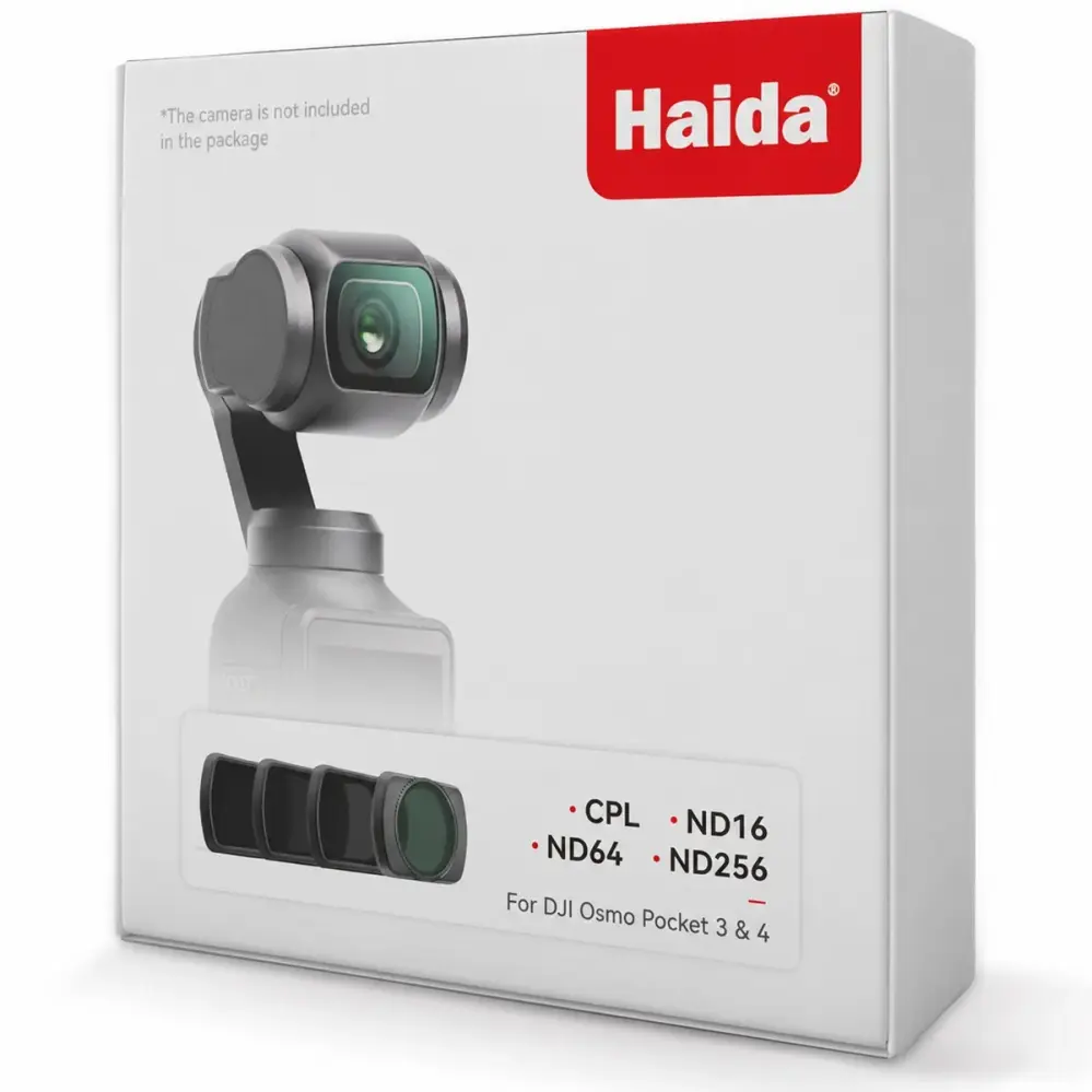  Haida NanoPro 4-suodattimen suodinsarja DJI Osmo Pocket 3 & 4:lle Kamda – nopea toimitus ja turvallinen verkkokauppa