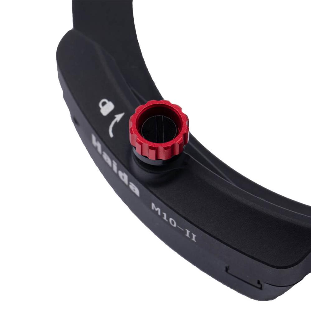  Haida M10-II suodatinpidike 52 mm CPL Drop-Inillä ja adapterirenkaalla 100 mm